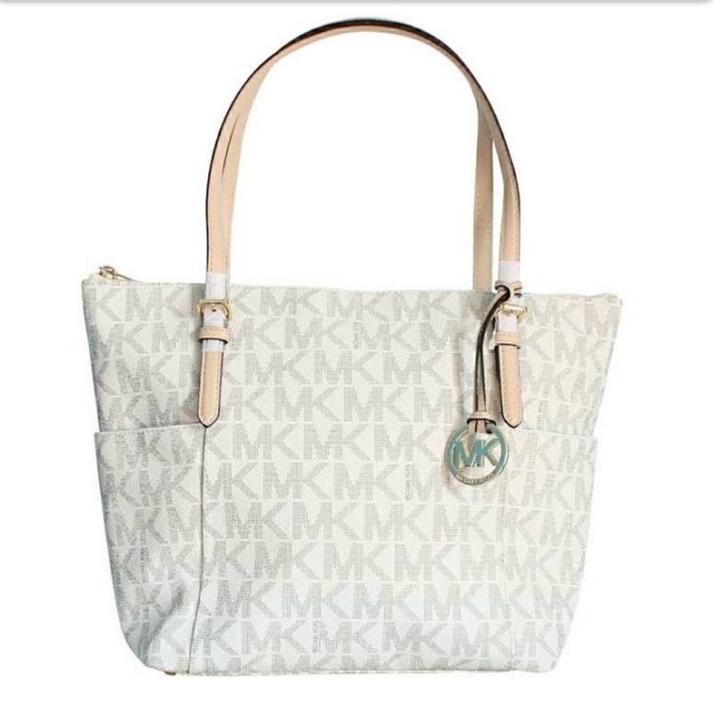 Michael Kors Jet set travel vanilla tote bag👜